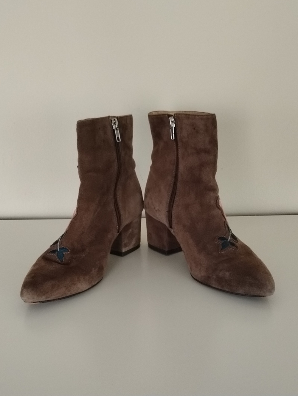 Steven by Steve Madden Size 7 1/2 Floral Ankle Boots - Picture 2 of 16